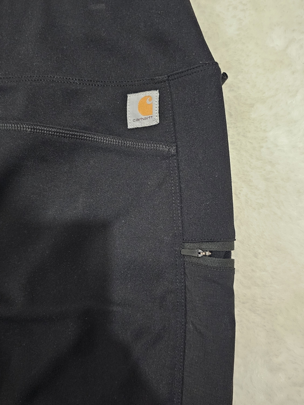 Carhartt Utility Pocket Leggings Black M Workwear Athleisure Gorpcore Outdoor - Picture 7 of 14